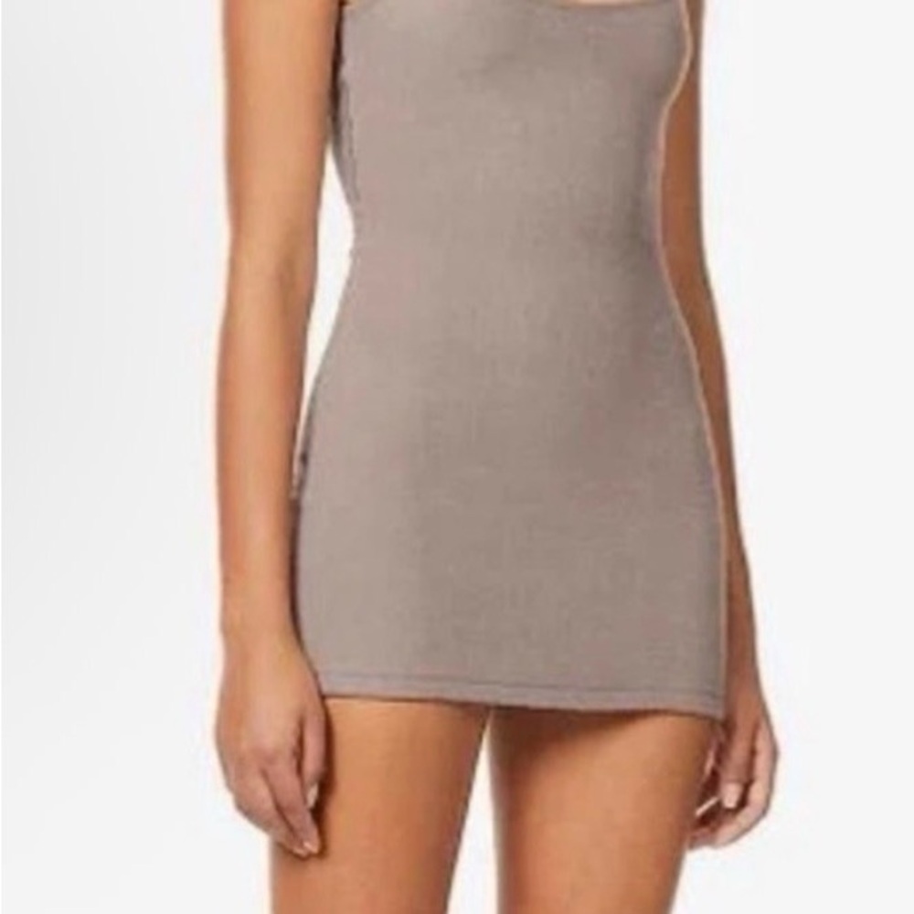 SKIMS TERRY CLOTH DRESS DESERT SIZE XXS